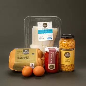 Lot Bacallà amb samfaina