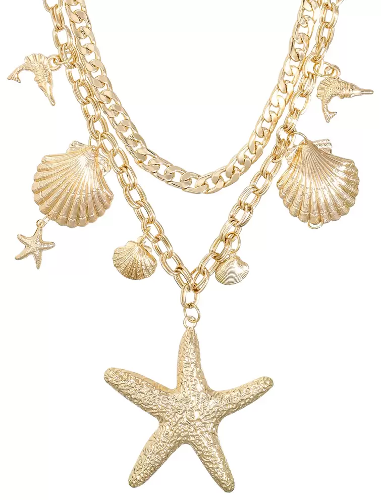 Ketten-Set - Golden Mari...