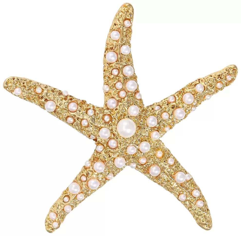 Brosche - Pearly Star