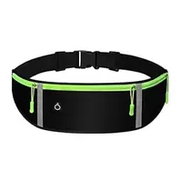 Slim running fanny pack waist bag belt bag running bag money belt phone holder for running sport hiking travel cycling for women and