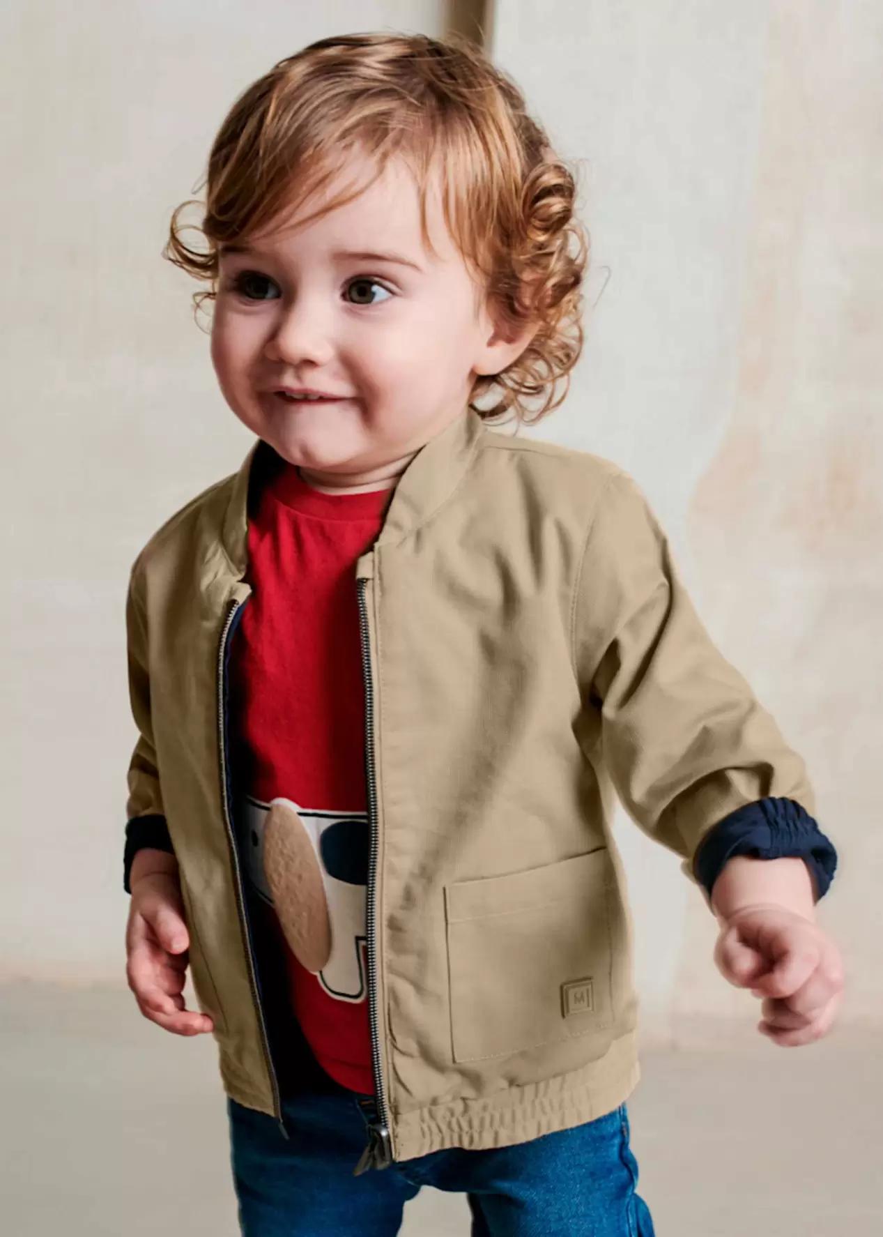 Cazadora reversible bebé