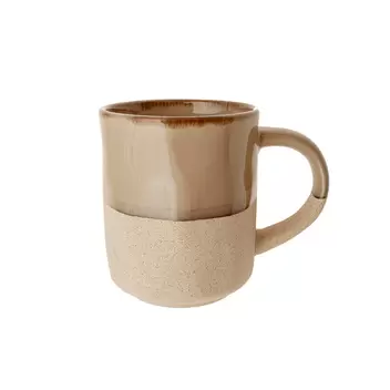 Mug gres rugoso claro