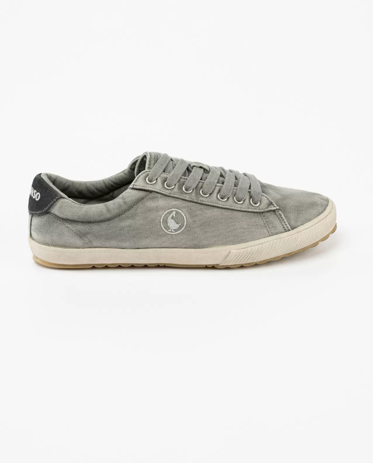 Low Top Garment Dyed Gris