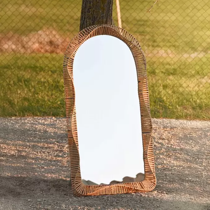 Espejo Rattan 62x117 COMPORTA