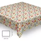 Mantel antimanchas gala beige 140x200 cm Culinarium