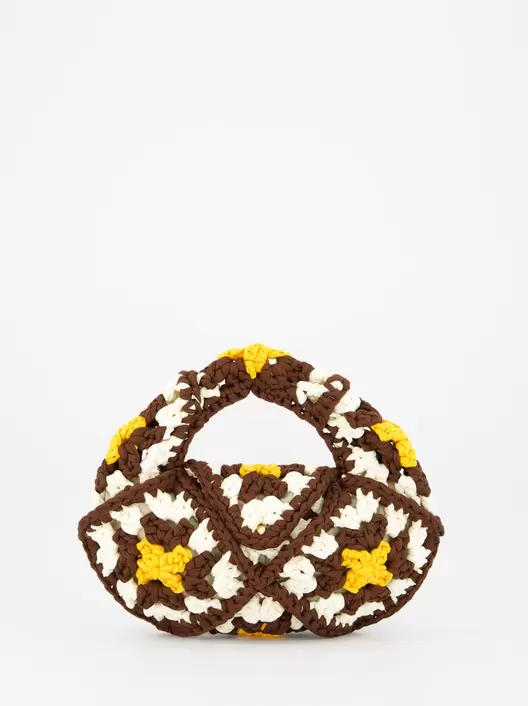 Ulanka Koji crochet mini bag