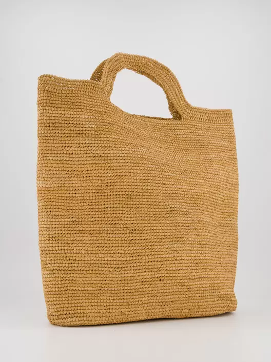 Ulanka Dashe raffia tote bag