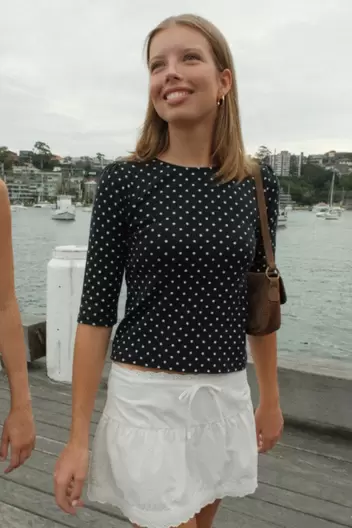 Product Name:Jennie Polka Dots Top