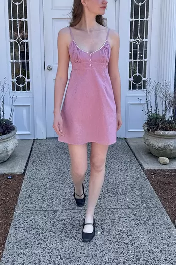 Product Name:Arianna Plaid Dress