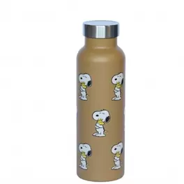 Botella Termo Snoopy 500 ml - crema