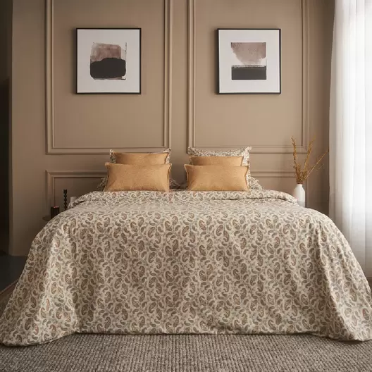 100% Cotton Duvet Cover Set 3 pieces - Paisley