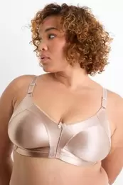 Sujetador minimizador sin aros - brillante