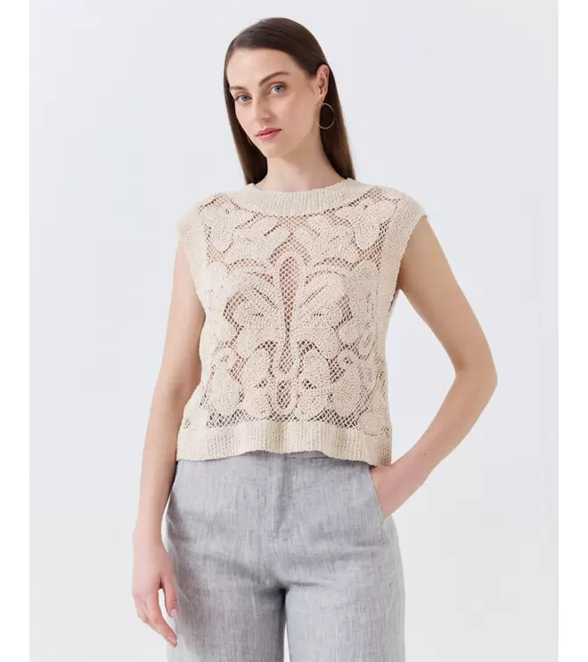 TOP PUNTO CROCHET