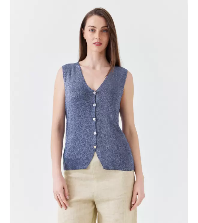 CHALECO PUNTO BRILLANTE