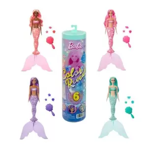 Barbie muñeca Color Reveal sirenas
