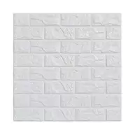 Panel imitación piedra WS-567-20 blanco 75x70 cm