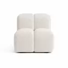 Fauteuil NUBI - Crème