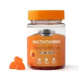 Premium Gummies Multivitaminas Gominolas 60 uds Sin Azúcar Veganas Sabor Naranja (Caducidad: 30-05-2026)
