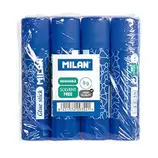 MILAN Pack 4 barras de pegamento 8g multiusos, sin disolventes, uso escolar