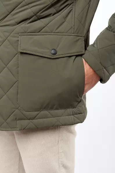 Regular Fit Padded Parka