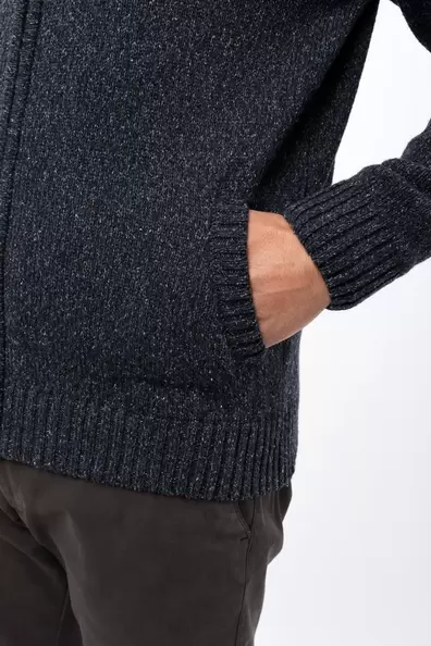 Zip Cardigan with Pockets