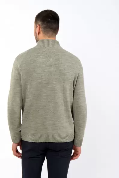 Structured Half-Zip Jumper
