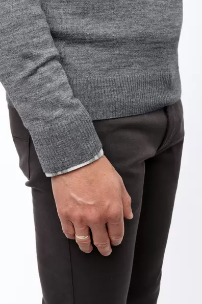 Crew Neck Wool Jumper