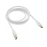 CABLE CARGA RAPIDA USB-C (M) A USB-C(M) IGGUAL 100CM BLANCO Q3.0 3A