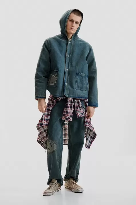 Chaqueta denim reversible Mickey™