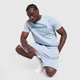 McKenzie Conjunto de camiseta y pantalón corto Fleece Casson