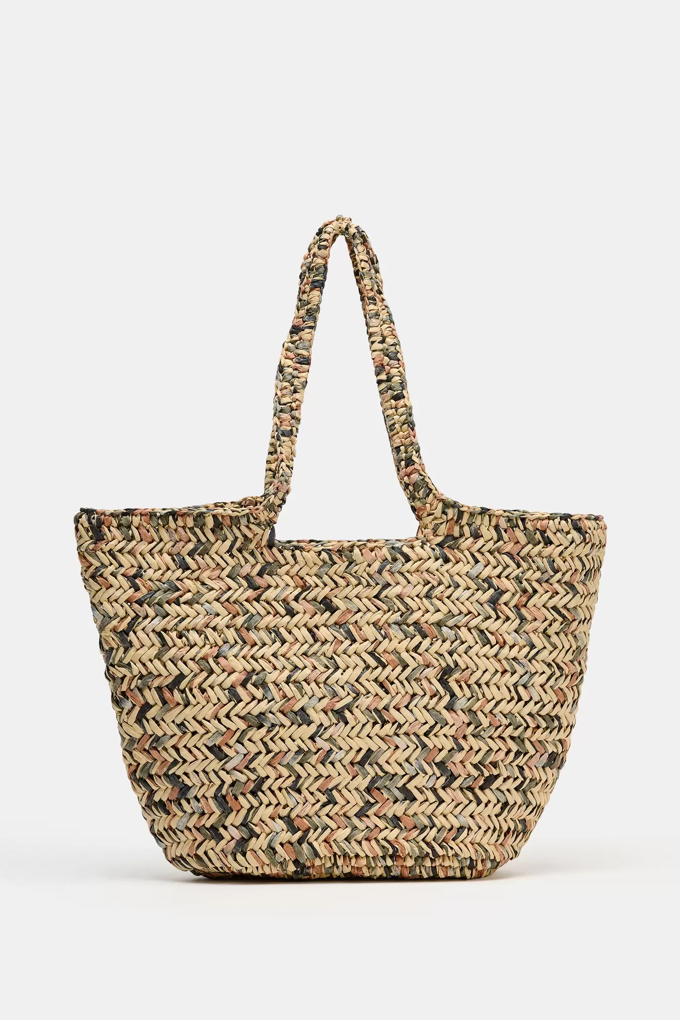 BOLSO CAPAZO CUERPO TRENZADO