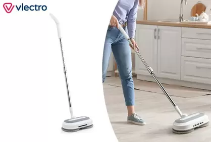 Limpiadora de suelos rotativa sin cable