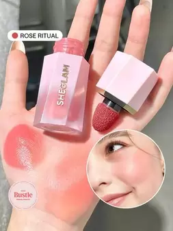 SHEGLAM Rubor LíQuido Color Bloom Acabado Mate-Rubor En Gel Rose Ritual Rubor En Crema Duradero No Se Desvanece Altamente Pigmentado Ligero Larga DuracióN Rubor Suave Navidad Invierno Rosa MarróN Regalos Rubor Rare Colorete Marca Belleza Maquillaje Maquul