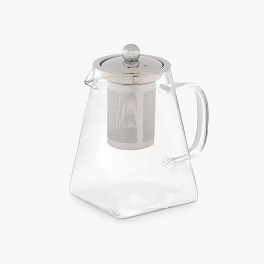 VIVALTO TETERA CRISTAL ASA FILTRO ACERO 550ML