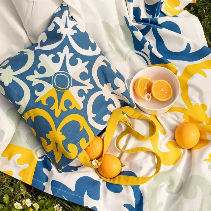 Bolsa de Algodón AZULEJO