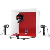 Caja de luz portátil con dos focos 60x60cm