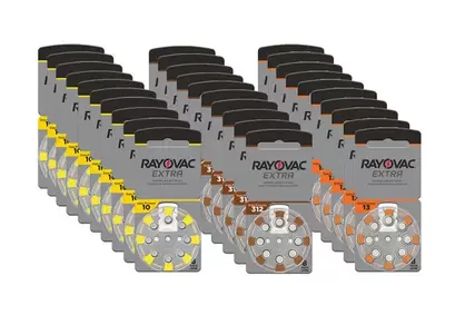 80 baterías para tu aparato auditivo