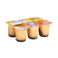 Flan de vainilla con caramelo Hacendado