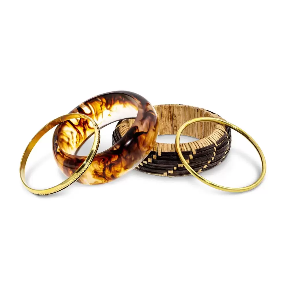 Armreif-Set - Boho Sunse...