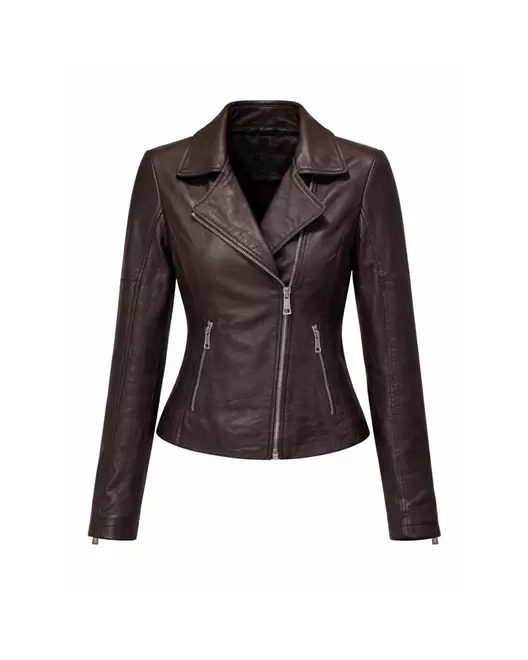 Chaqueta de piel estilo...