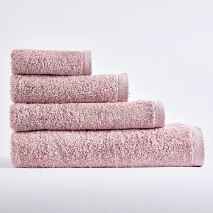 Toalla algodón 550 gr/m2 rose