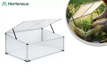 Invernadero con robusto marco de aluminio