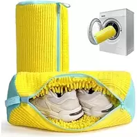 Shoe Wash Bag, Laundry Bag for Washing Machine and Dryer, Shoe Bag for Washing Machine, Plush Fiber, Shoe Cleaning Bag, Reusable for Tennis and Tennis