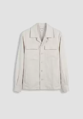 CAMISA REGULAR FIT «ANTIGUA» DE MEZCLA DE LINO Y VISCOSA SLUB