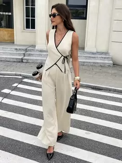 Serisse Conjunto de dos piezas para mujer para uso diario