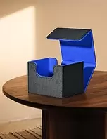 MTG Commander Card Box for Trading Cards, MTG Commander Deck Box Holds 120+ Single Sleeve Cards, Magnetic Card Storage Box