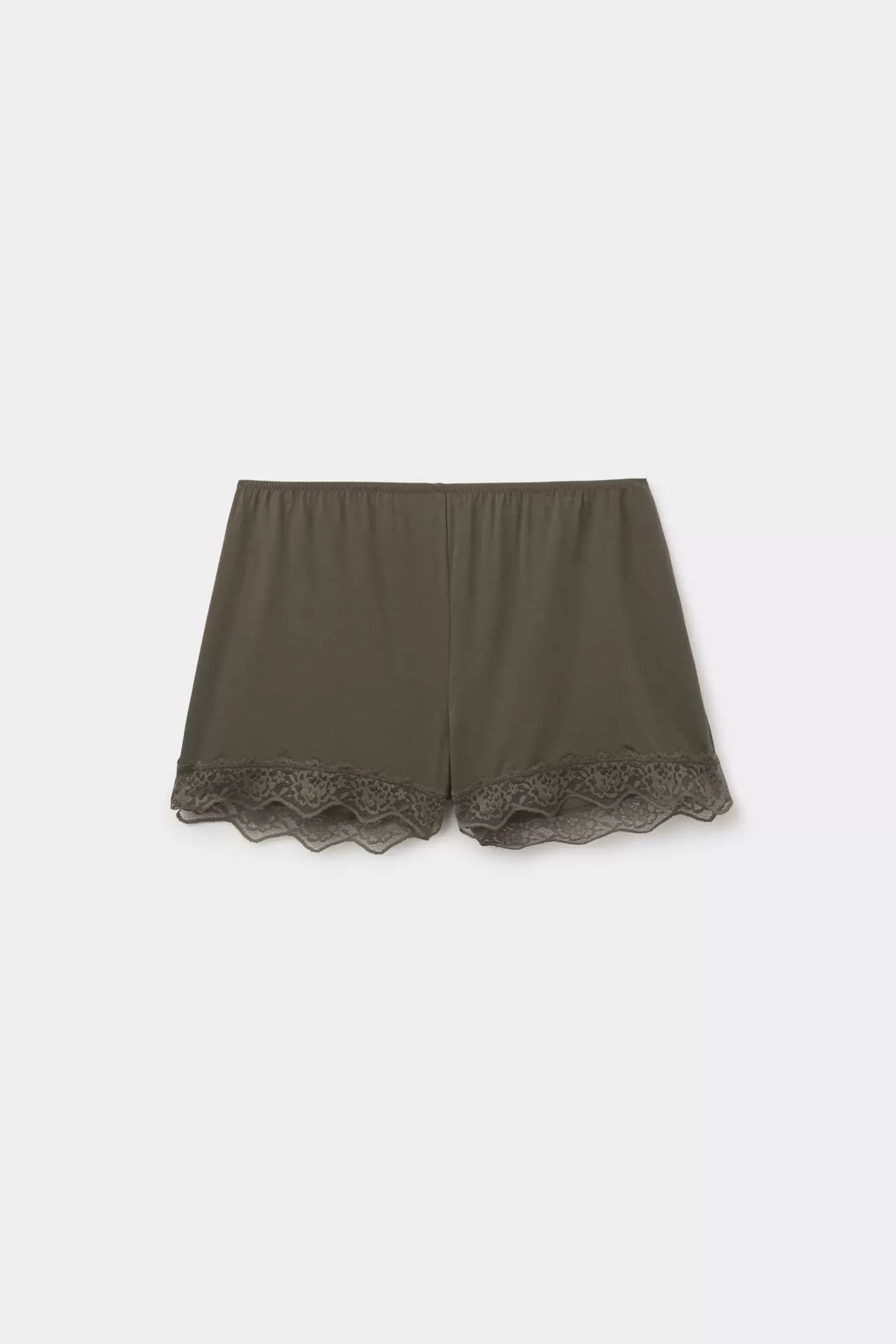 Pantalones Cortos Viscosa y Encaje Reciclado