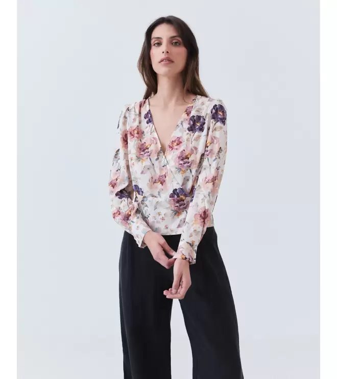 BLUSA ESTAMPADA FLORES