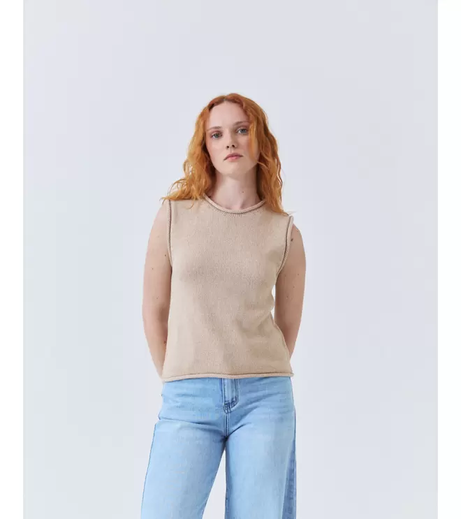 CHALECO PUNTO CUELLO CAJA