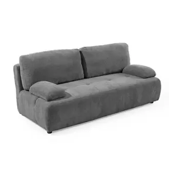 Sofá Cama Extensible 3 Plazas con Muelles Ensacados AURUM